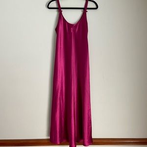 Vintage Oscar De La Renta Slip Dress Small